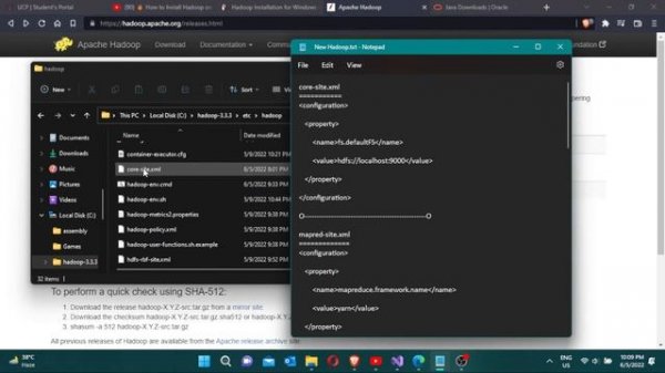 Installing Hadoop on Windows 11