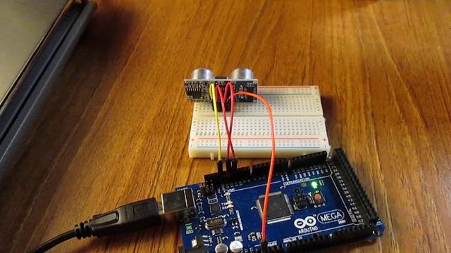 NewPing Library on Arduino Mega 2560 смотреть онлайн