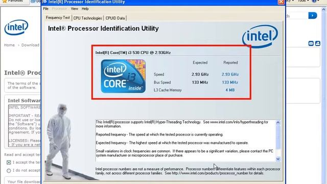 Intel Processor Identification Utility смотреть онлайн