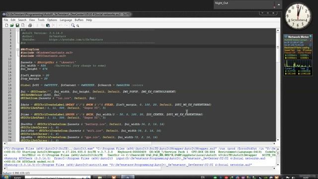 Modern UI UX in AutoIt Social Networks Luncher | Flat UI смотреть онлайн