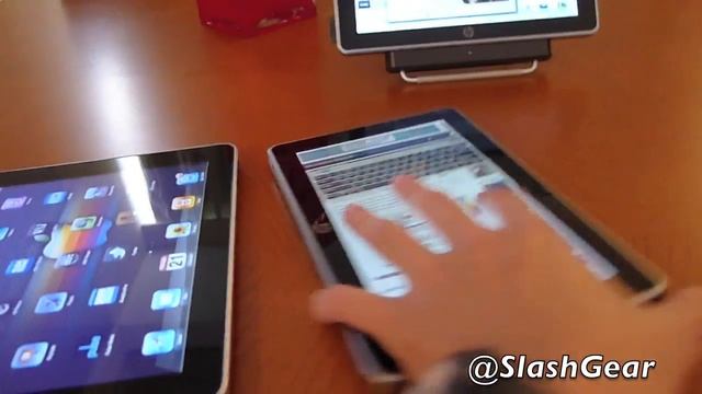 Apple ipad vs HP Slate 500 смотреть онлайн