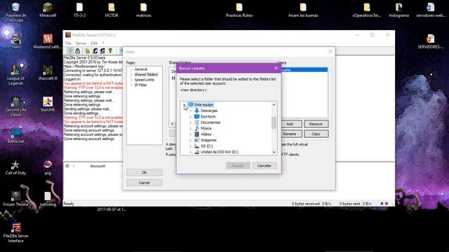 Montar un servidor FTP con FileZilla смотреть онлайн