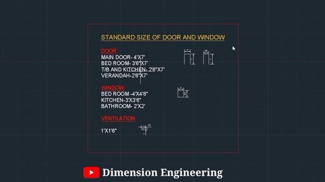 28×34 House Plan || Standard Size of Door and Window || 3 Bed Room House Plan || Ventilator Size смотреть онлайн