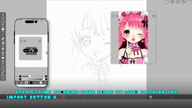【ibisPaint】 How to use Reference Window? 【Convenient】 смотреть онлайн
