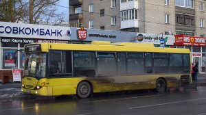 Автобус Scania OmniLink CL94UB (В 351 ХХ 122). Покатушки по Барнаулу.