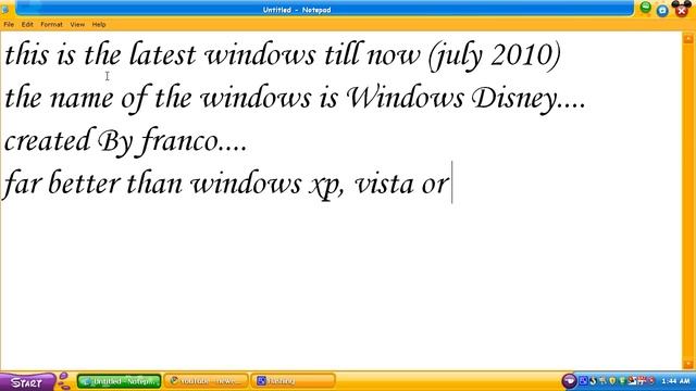 Newest latest Windows 2010 (Windows Disney) смотреть онлайн