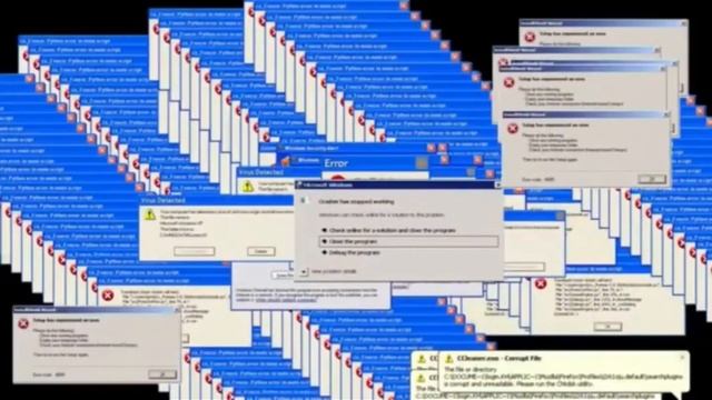 Windows XP error meme смотреть онлайн