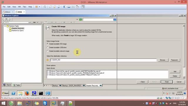 HPE Data Protector - Disaster Recovery (EADR) full steps - Part 1 смотреть онлайн