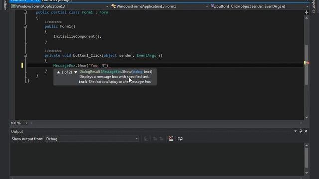 Numeric Updown Visual C# смотреть онлайн