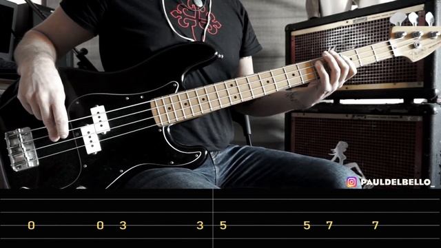 КИНО - Пачка сигарет - KINO / Bass Cover / Playalong With TAB