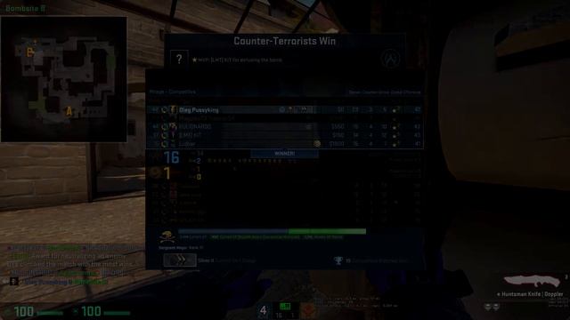 CS GO From Silver To Global? With Skin Changer#1(they call me kenys :D) смотреть онлайн