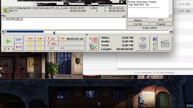 Select Parts of VOB file to Combine Free on Mac смотреть онлайн