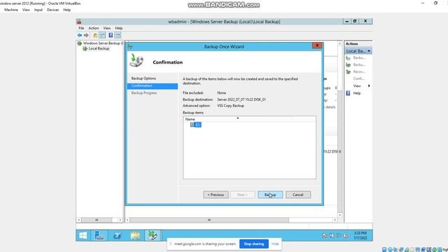 Window Server Backup and recovery part 3 смотреть онлайн