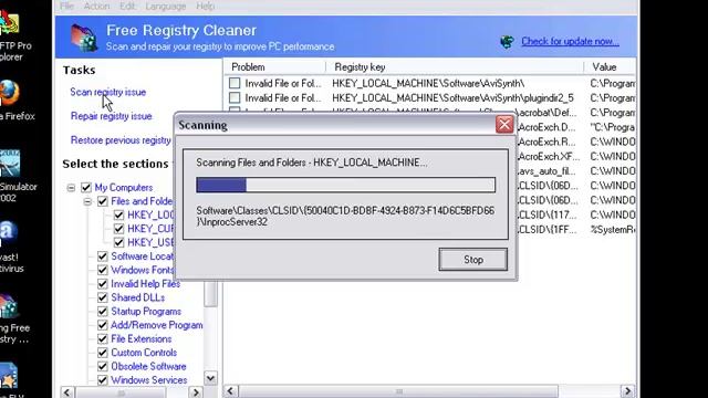 Free Registry Cleaner смотреть онлайн