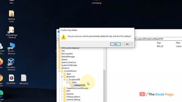 Can't pair Bluetooth keyboard, Check the PIN and try connecting again Fix