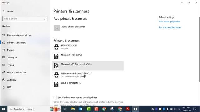 How to change the default printer on your Windows-based device. смотреть онлайн
