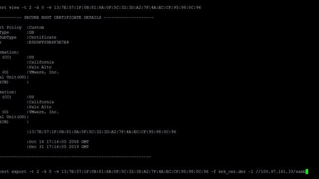 Secure Boot Configuration and Certificate Management using RACADM смотреть онлайн