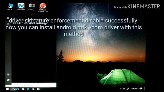 How to disable driver signature enforcement and install mtk android vcom driver in windows 10 смотреть онлайн