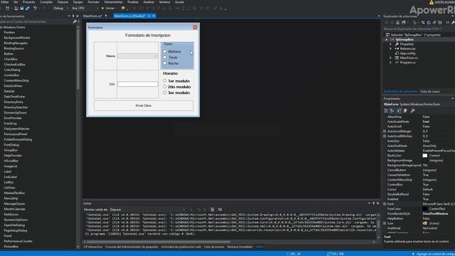 El uso del GroupBox en C# смотреть онлайн