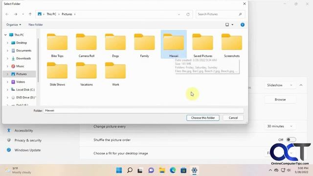 How to Configure the Desktop Wallpaper Slideshow Feature in Windows 11 смотреть онлайн