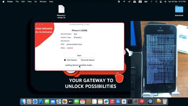 How to Remove Activation Lock - iPhone 5 iCloud unlock, CodeBreaker Activation, A6 icloud bypass смотреть онлайн
