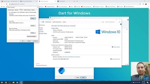 00- Dart installation on windows (Arabic) смотреть онлайн