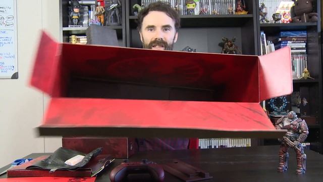 Gears of War 4 - Limited Edition Xbox One S Console Unboxing смотреть онлайн