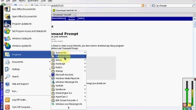 Chat using command prompt (with ppl on your network) смотреть онлайн