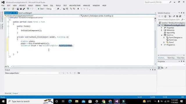 how to draw a triangle on c# gui | how to make a triangle in c#.net GUI смотреть онлайн