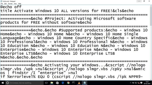 ACTIVATE YOUR WINDOWS 10 FOR FREE WITHOUT ANY SOFTWARE смотреть онлайн