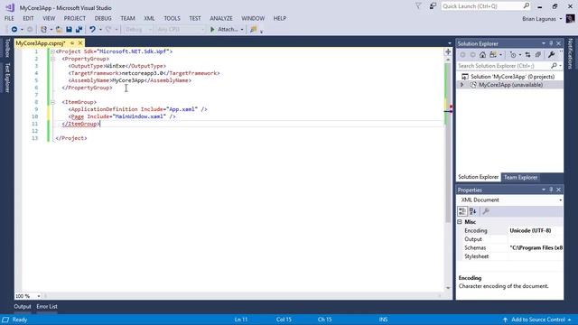 Creating a .NET Core 3 (Preview) WPF Application смотреть онлайн