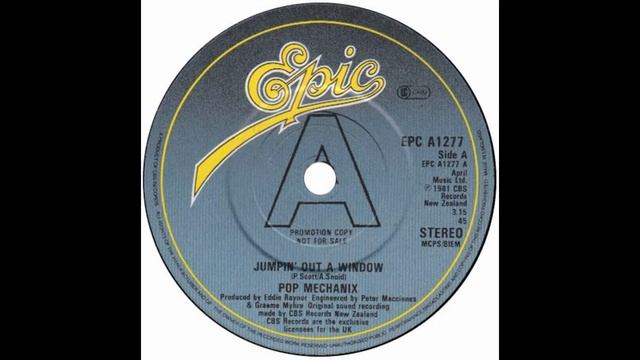 Pop Mechanix – “Jumpin’ Out A Window” (Epic) 1981 смотреть онлайн