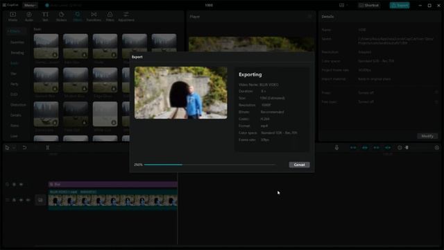 How to Blur Video Background in CapCut Desktop смотреть онлайн