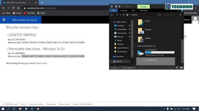 Bitlocker recovery key ကို Microsoft account မှ အေးဆေး၊🤫🤫 ရယူနည်း смотреть онлайн