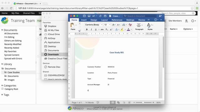 Alfresco Share смотреть онлайн