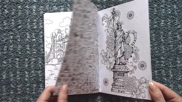 Обзор раскраски Путешествие / Цветотерапия