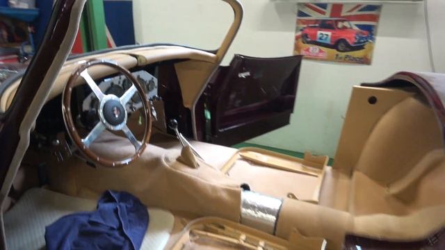 1958 Jaguar XK 150 Roadster Interior Fitting Part 5 смотреть онлайн