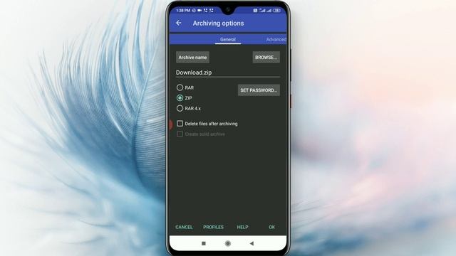 Set password #zip and #rar file | Mobile se zip aur rar file me password kaise dale смотреть онлайн
