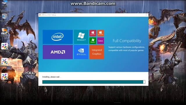 How to install android in pc - Memu смотреть онлайн