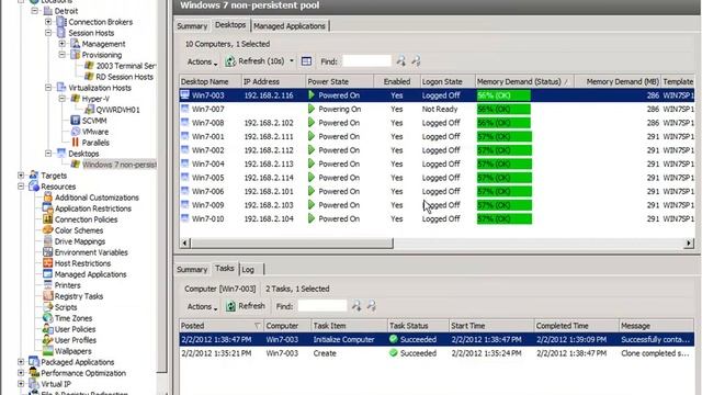 Hyper-V Deployment of 10 Windows 7 Virtual Desktops with HyperDeploy and HyperCache смотреть онлайн
