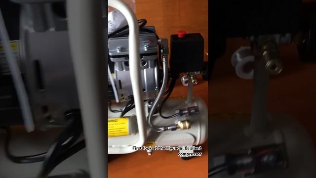 First look at the Hyundai 8l silent compressor смотреть онлайн