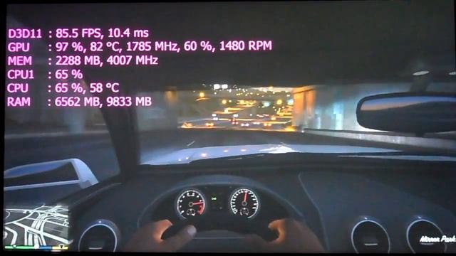 GTA V/5 - GTX 1060 3GB - i7 920 - 1080p Test смотреть онлайн
