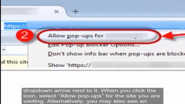 How to Allow Pop-ups on a Blocked Website смотреть онлайн