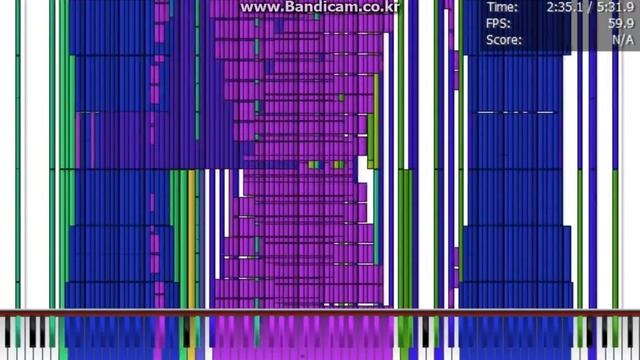 [Black midi] 검은악보 Bad Apple!! Full Ultimate Extended Mode v2 MIDI by ANONE BLACK MIDI смотреть онлайн