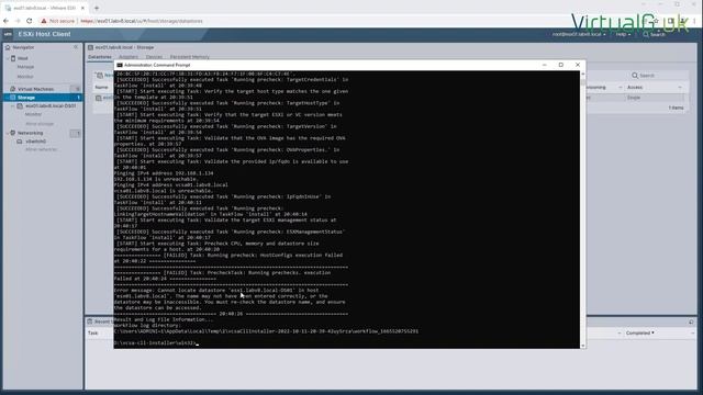 How to Install VMware vCenter Server (VCSA) 8 via Command Line Interface automatically смотреть онлайн