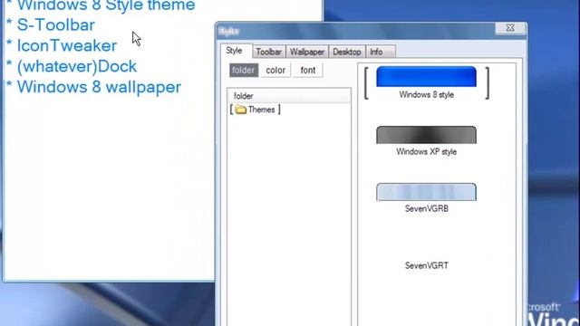 How to Make your Xp to Windows 8 Style!!! смотреть онлайн