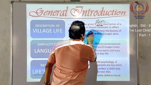 Class 9 - The Lost Child (Part -1) I English Literature I Arya Vidyapith Motihari смотреть онлайн