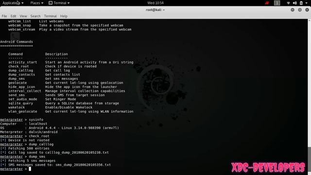 How to hack android device remotely (using Kalilinux) || 2018 -XDC || смотреть онлайн