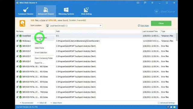 Wise Disk Cleaner, A Great Free Drive Cleaner смотреть онлайн
