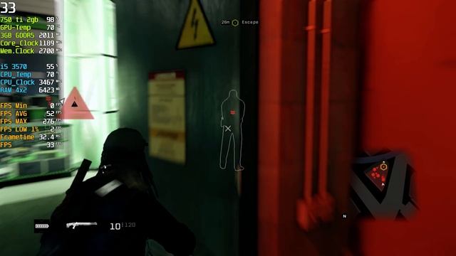 Watch Dog 1 - GTX 750Ti 2GB - Core i5 3570 - Custom setting 1080p смотреть онлайн